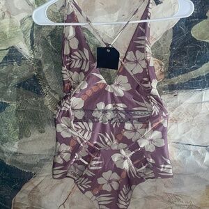 Stone Cold Fox Palma Printed One Piece Swimsuit